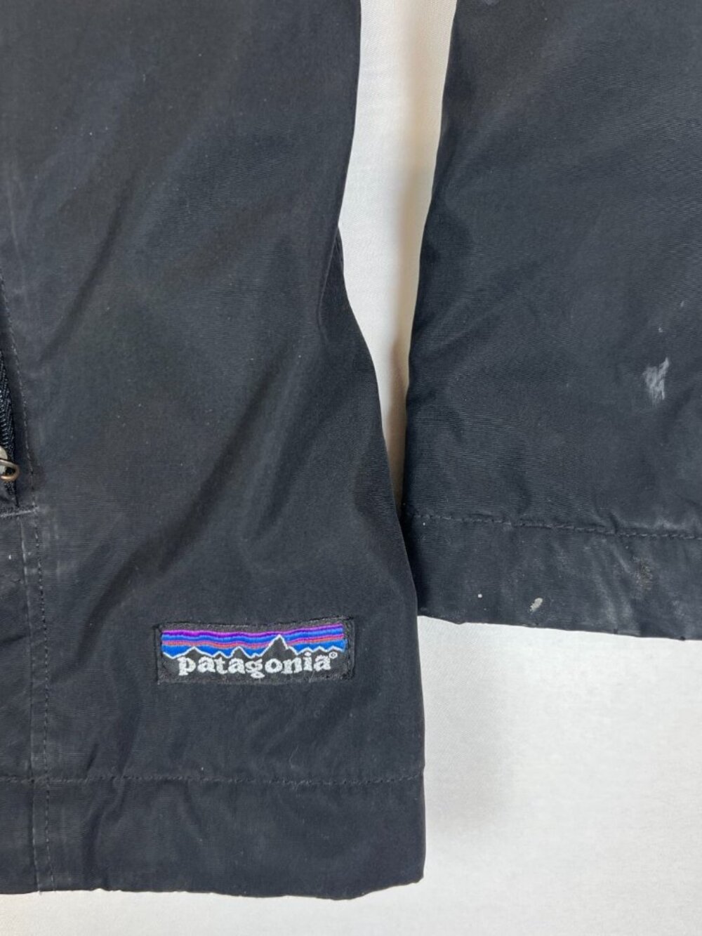 Patagonia Women S Black Full Zip Insulated Softshell Jacket Fair Distressed - Picture 4 of 11